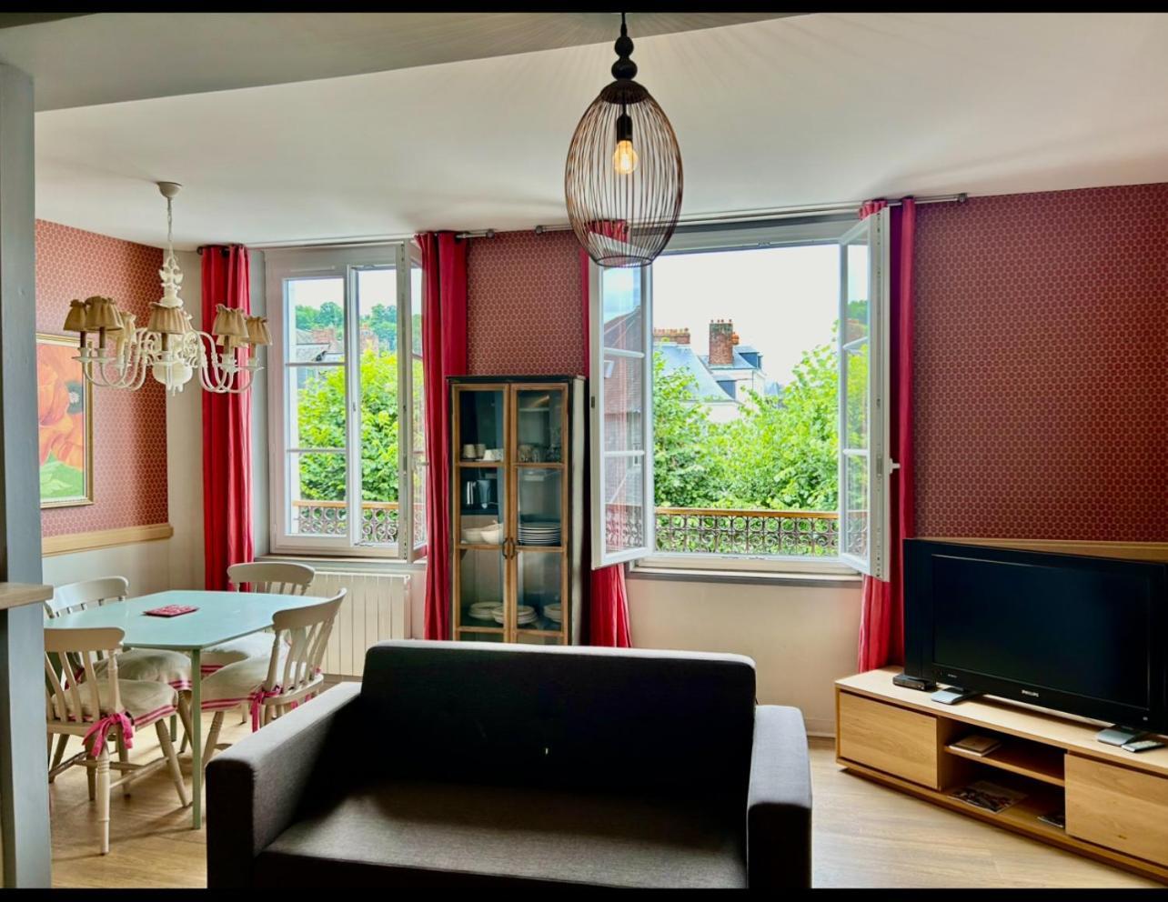 Le Duplex Ou L'Appart D'Agnes" องเฟลอร์ ภายนอก รูปภาพ