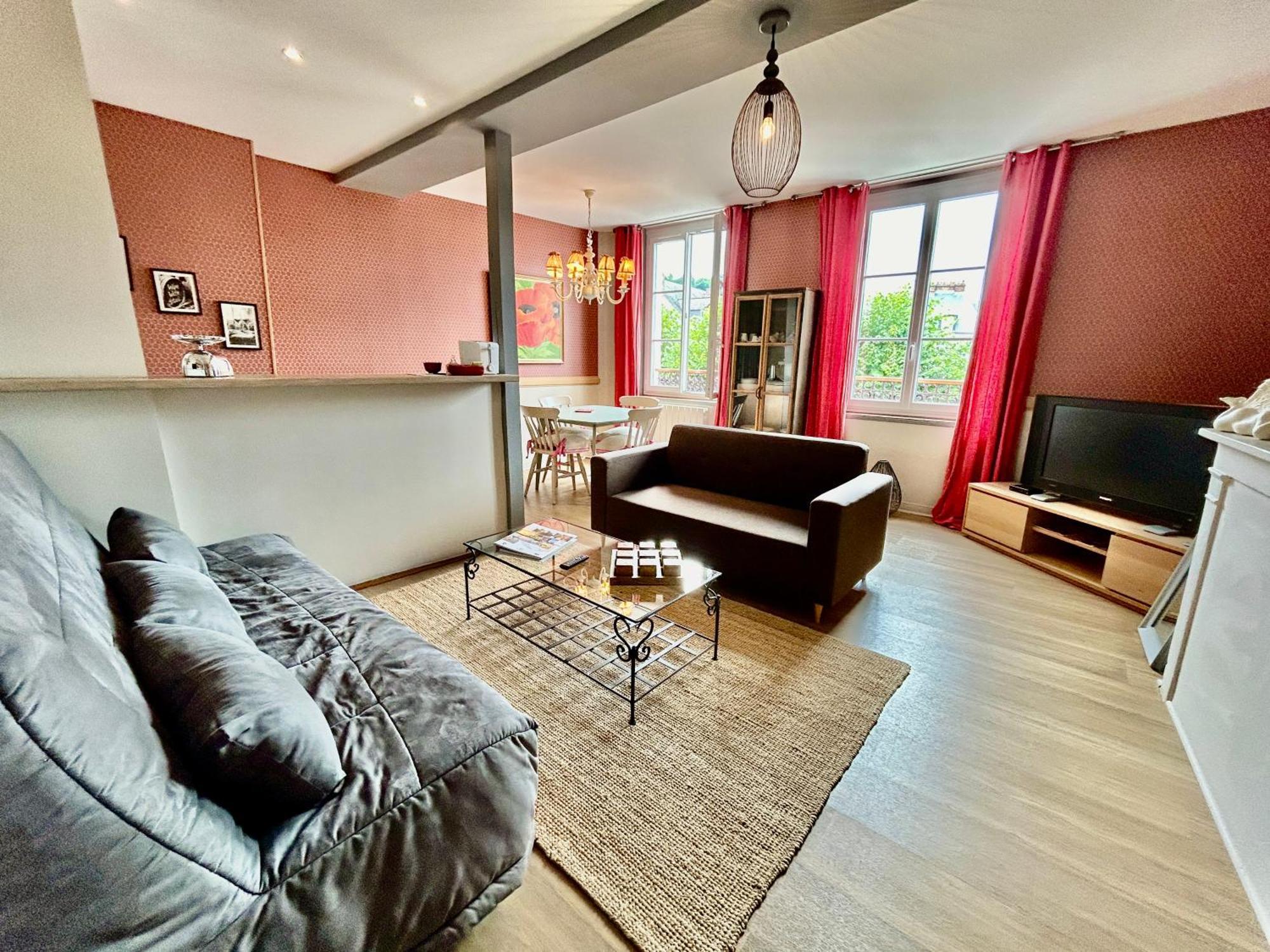 Le Duplex Ou L'Appart D'Agnes" องเฟลอร์ ภายนอก รูปภาพ